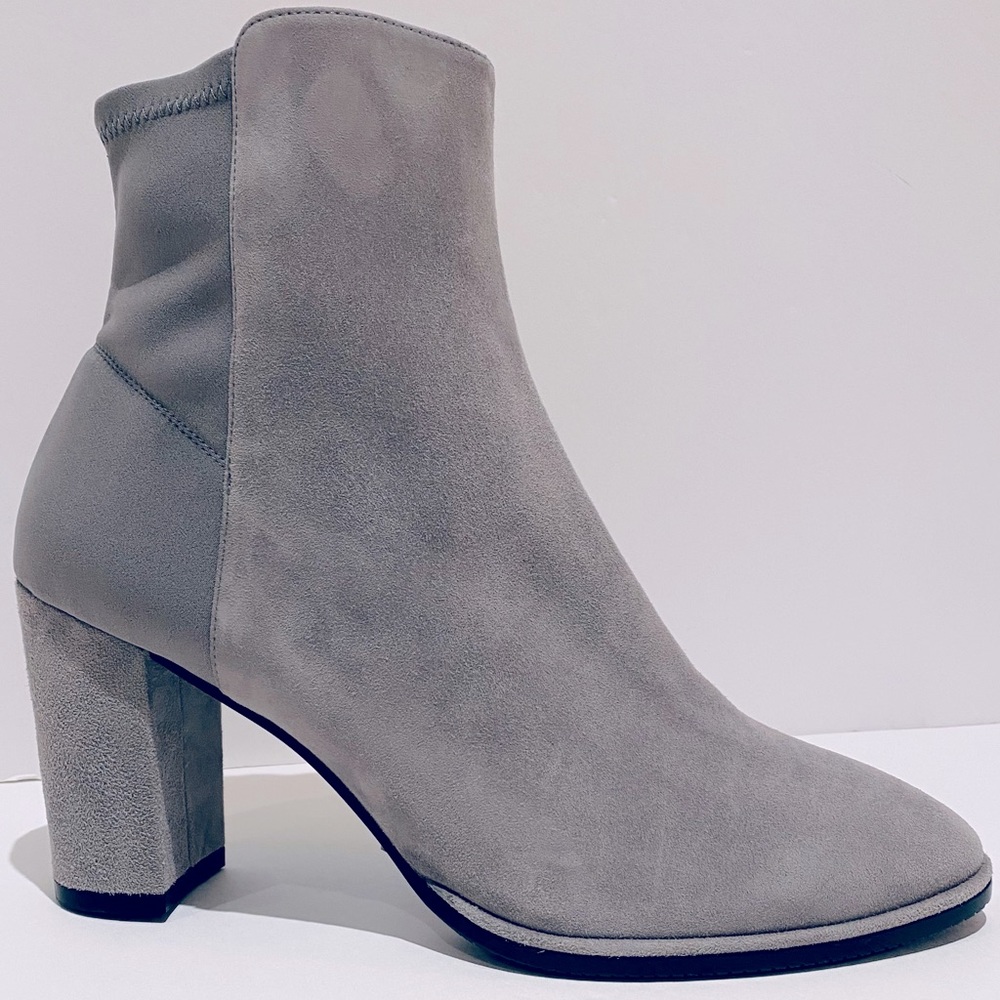 STUART WEITZMAN SUEDE LEATHER BOOTS. - Picture 1 of 9